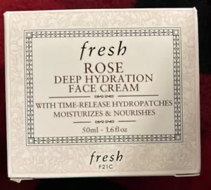 Fresh Rose Deep Hydration Feuchtigkeitscreme Gesichtscreme 1,6oz/50mL Brandneu, Versiegelt - Bild 1 von 2