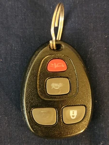 4 Button Key Fob Remote-Used GM Part # 22952177 - Foto 1 di 8