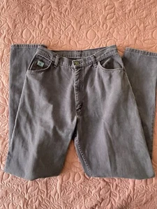 VINTAGE Purple Wrangler For Women High Waist Jeans Sz 14 Made In USA 100% Cotton - Picture 1 of 7