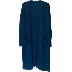 Halogen Strickjacke vorne offen Longline türkis Größe Small - Bild 1 von 4