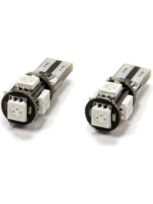 Oracle Lighting LED Light Bulb - 5 LED - Amber - T10 Style - Pair (4801-005) - Image 1 of 4