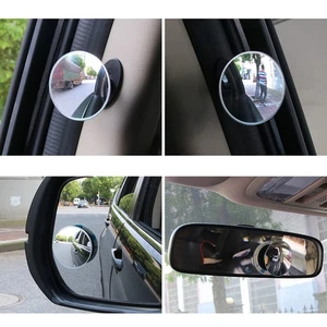 Rear View Mirror Car Door Side Auxiliary Vehicle Rearview - Foto 1 di 11