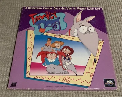 Family Dog (Laserdisc) 3-Disc Box Set GREAT ANIMATION 10 Episodes VERY RARE! - Image 1 of 3