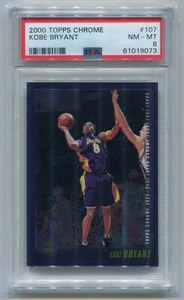 2000 Topps Chrome Kobe Bryant #107 PSA 8 - Bild 1 von 2