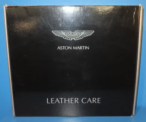 ASTON MARTIN Original "Cuidado del cuero" Juego de cuidado del cuero NUEVO en embalaje original - Imagen 1 de 9