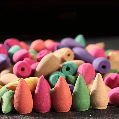 Backflow Incense Cones - Various Fragrances and Sizes - Image 1 of 4