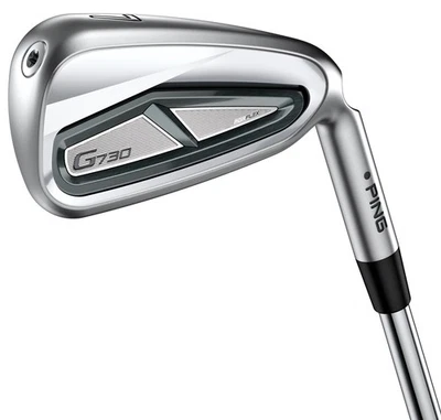 Left Handed Ping G730 5-PW, AW, GW Iron Set Regular Graphite Alta CB Black Value - Image 1 of 4