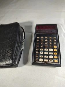 Calculadora electrónica Texas Instruments TI-55 y estuche - Imagen 1 de 6