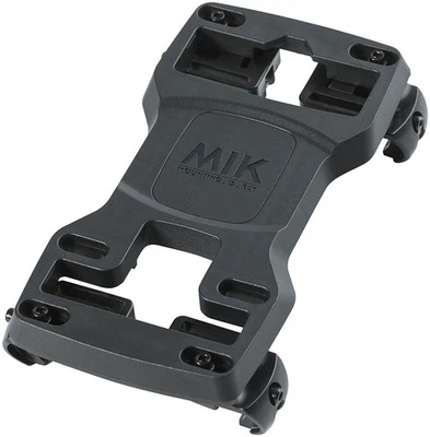 Adaptador de rack de placa portadora Basil MIK - negro Foto 1 de 4