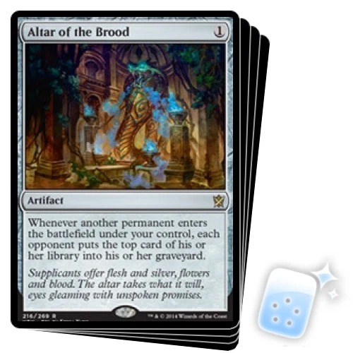 ALTAR OF THE BROOD X4 Khans Of Tarkir KTK Magic MTG MINT CARD - Image 1 of 1