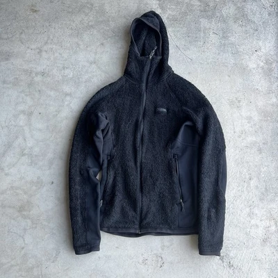 Patagonia Synchilla Fleece Lined Fur Sweater Black Jacket Womens S - Imagem 1 de 2