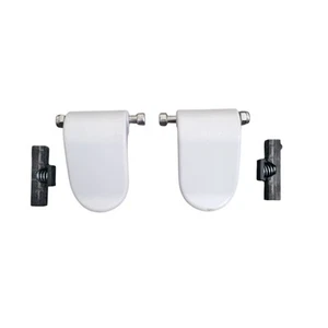 Bugaboo Cameleon 3rd Generation Chassis Stroller Parts Handle White Clip X2 - Picture 1 of 4