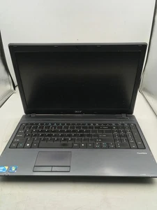 ACER TRAVELMATE 5742 7159 - FOR PARTS/NO POWER - Intel Core i3 380M - 4GB RAM-BB - Picture 1 of 8