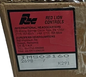 Red Lion Controls IMS03160 Digit Counter/ Meter Apollo Meter New - Picture 1 of 3