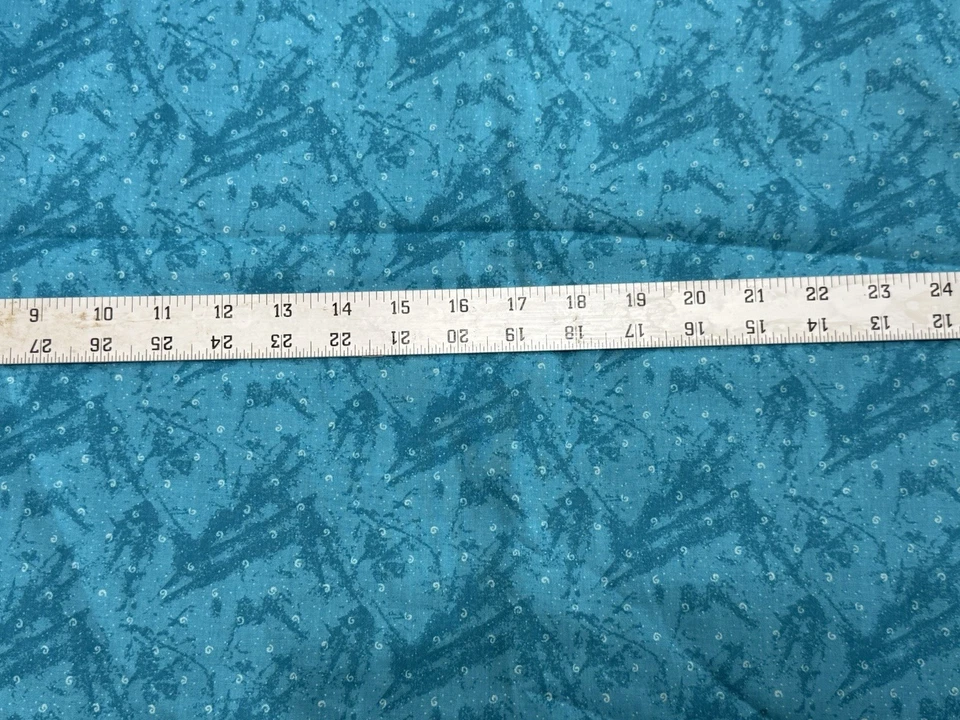 "Abstracto azul vintage, color mi mundo por Fabri-quilt- 1 yarda 32"" x 44""" Foto 1 de 1