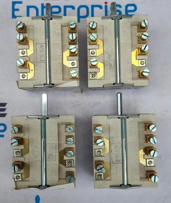 LOTE DE 4 INTERRUPTORES GIRATORIOS E.G.O 16/500~ T150 521.874 Foto 1 de 4