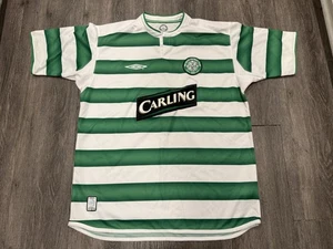 Camiseta de fútbol local Umbro Carling rara celta 2004 2005 grande - Imagen 1 de 10