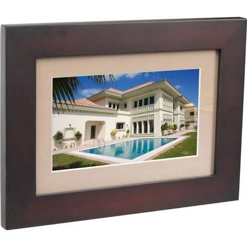 Smartparts SP72 7" Digital Picture Frame (Brown Wood) - Image 1 of 1