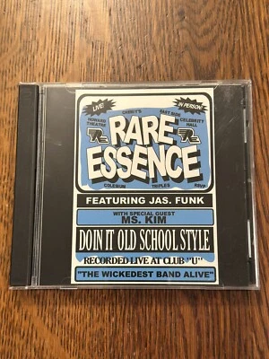 Rare Essence: Doin' It Old School Style CD + VIDEO CD-ROM GO-GO FUNK SOUL R&B — 第 1/4 张图片