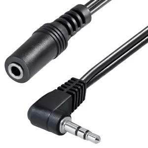 Audio Adapter Kabel 3,5mm Klinke Stecker Kupplung Buchse Verlängerung Stereo - Bild 1 von 2