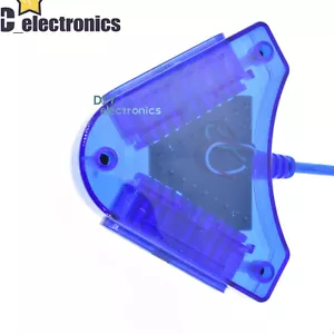 Adattatore convertitore PC USB doppia impugnatura PS1 PS2 PSX controller console gioco joystick - Foto 1 di 6