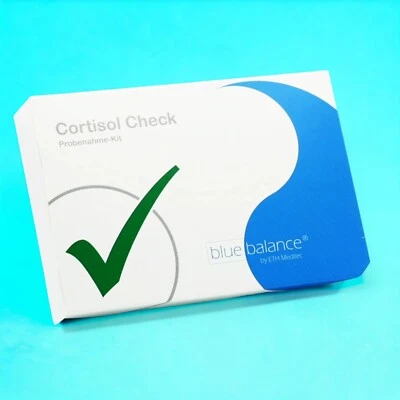 Stresshormon im Check: blue balance® Cortisol Selbsttest mit Probenahme-Kit!