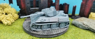 VK 28.01 Carro Armato Prototipo "Puma" Stampa 3D Wehrmacht Come Kit 1:87 1:72 - Immagine 1 di 4