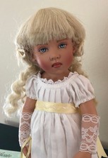  HELEN KISH, 11.5" Margarete Doll 696/750 Certificate, No Box, Enhanced