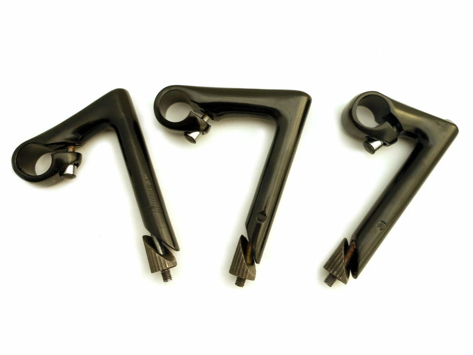 Head Stem Alloy Road Bike 60/80/100mm x 22.2mm Quill x 25.4mm KL Black - image 1 of 1