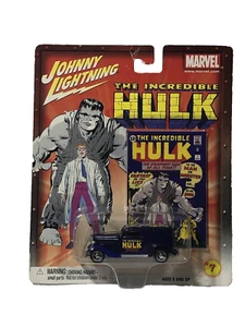 2002 Johnny Lightning Series #7 Panel Truck Incredible Hulk '33 Ford Delivery - Picture 1 of 3