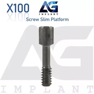100 Fixation Titan Schraube Slim Plattform 3,0 mm Prothesensystem Int Sechskant - Bild 1 von 3