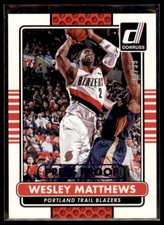 Wesley Matthews 2015-16 Panini Donruss Press Proof Blue /99 #56 Portland Trail