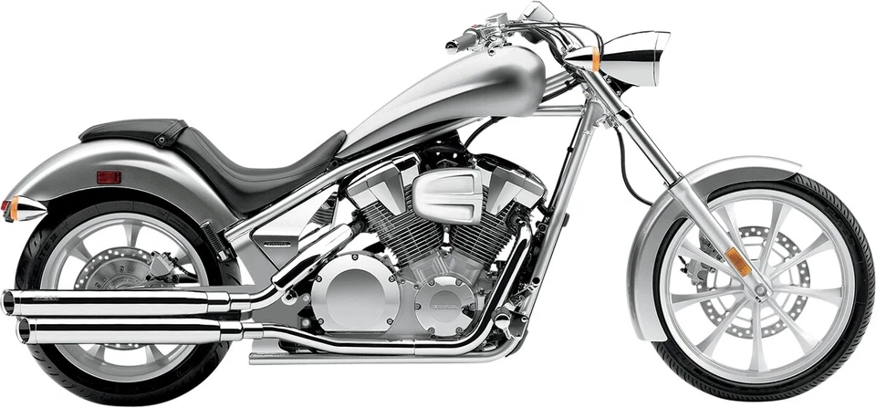 Cobra 3in. Slip-Ons, Chrome Honda Stateline/Sabre/Interstate/Fury 1300 2010-2020 - Image 1 of 1