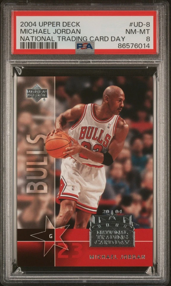 2004 Upper Deck Michael Jordan National Trading Card Day UD-8 MINT !!! - Image 1 of 1