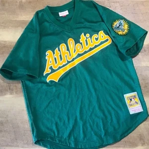New Oakland Athletics  Mitchell & Ness #24 Jersey, Size 48 (XL) - Picture 1 of 11