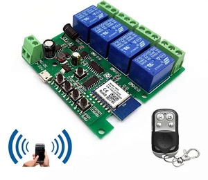 Wi-fi   4-Kanal Torsteuerung  Schiebetor Flügeltor Funksteuerung 12-32V   WLAN - Bild 1 von 12