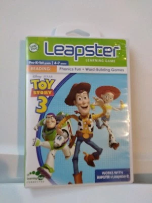 Leap Frog Leapster Learning Game Toy Story 3 LeapFrog leapster & leapster 2  Q8 - Image 1 of 3