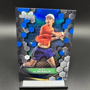 2024 Topps Graphite Tennis #121 Alex de Minaur Blue Refractor /50 - Picture 1 of 2