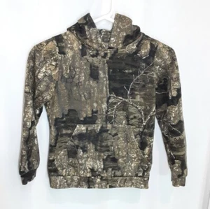 Magellan Camouflage RealTree Timber Hoodie Youth Size Small -E36 - Picture 1 of 4