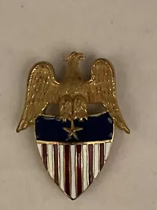 US Army Aide de Camp Collar Badge 0ne Star from World War One or Before - Picture 1 of 5