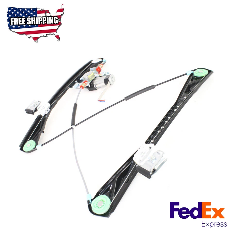 Regulador de ventana lado del pasajero delantero compatible con Lincoln LS Jaguar S-Type 2000-2002 Foto 1 de 4