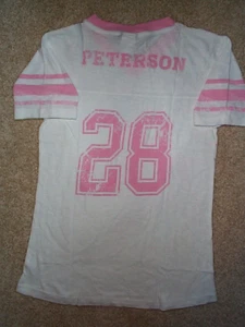 ($50) Minnesota Vikings ADRIAN PETERSON nfl Jersey Shirt Youth *GIRLS* (L-LARGE) - Picture 1 of 3