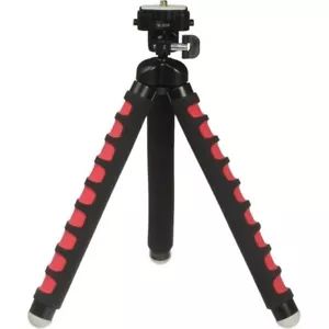 Magnus TB-200R MaxiGrip Flexible Tripod (Red) Supports Up to 2.2 lb NWOB - Picture 1 of 2