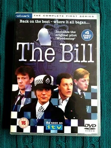 THE BILL THE COMPLETE FIRST SERIES – DVD, 4-DISC SET R-2 VERY GOOD FREE POST - Picture 1 of 2