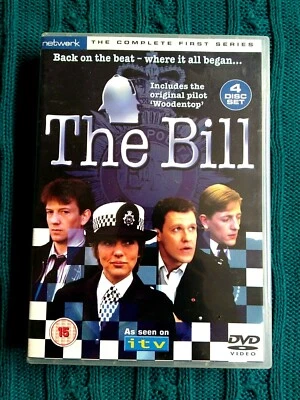 THE BILL THE COMPLETE FIRST SERIES – DVD, 4-DISC SET  R-2  VERY GOOD FREE POST - Image 1 of 2