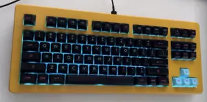 Rama Works U80-A Mechanical Keyboard Full Build in Yolk - Excellent Condition! - Picture 1 of 20