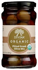 Divina  Divina Pitted Greek Olive Mix  10.2 oz - Picture 1 of 2