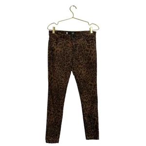 Kut From The Kloth Connie High Rise Ankle Skinny Jeans  Leopard Stretch 6 623 - Picture 1 of 8