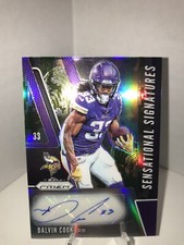 2019 Panini Prizm Dalvin Cook Auto Sensational Signatures 1/5 Camo  SE-DAC