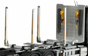 Camión de madera 1/14 Tamiya Volvo FH16 Globetrotter 750 6x4, cabecero - Imagen 1 de 7